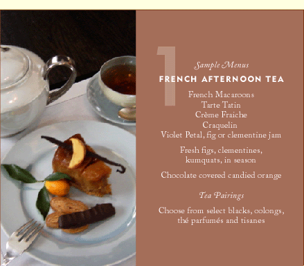 French afternoon tea